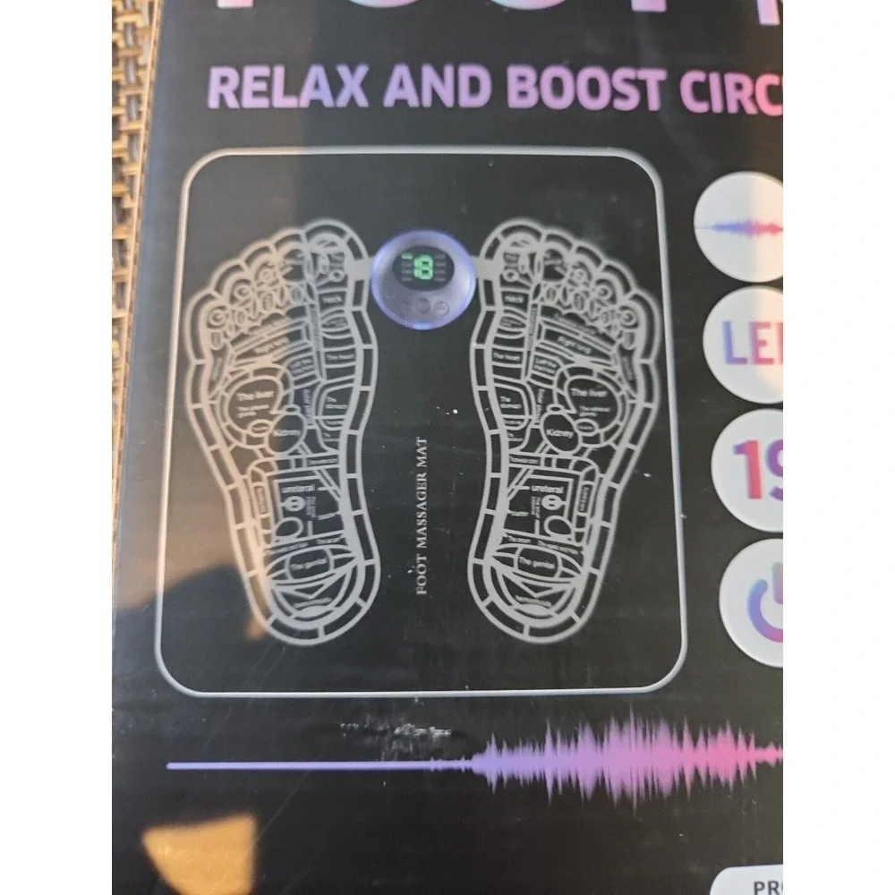 Foot Massager Mat For Neuropathy. Foot Massager For Circulation And Pain Relief.